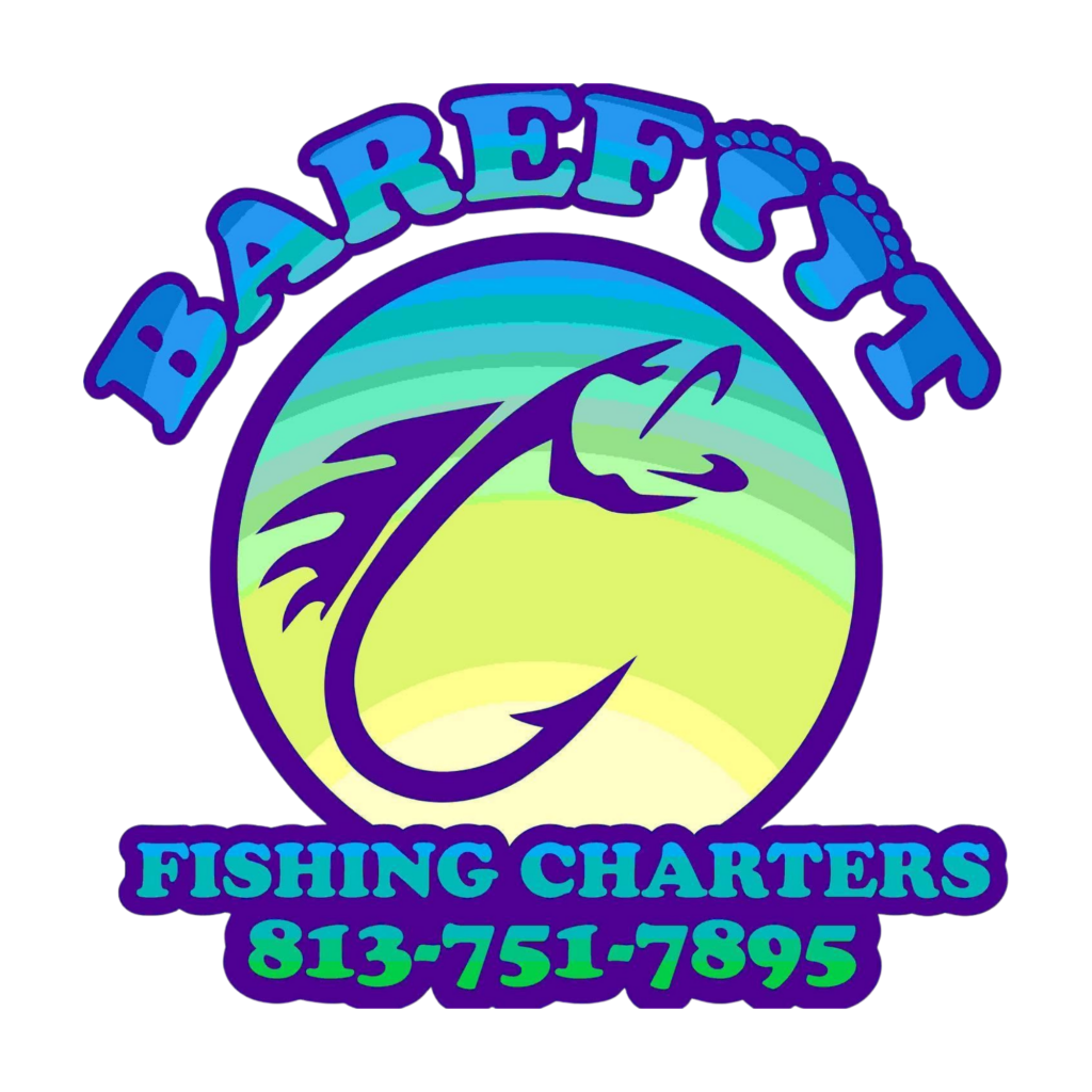 barefoot fishing charters logo