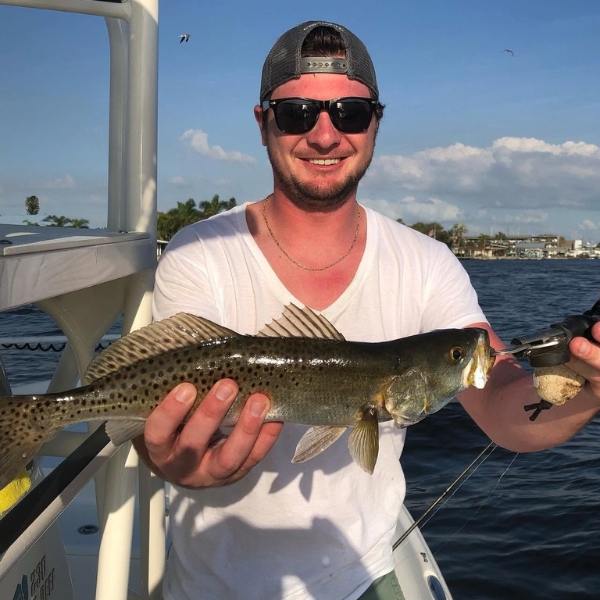 fishing for SPOTTED SEA TROUT
