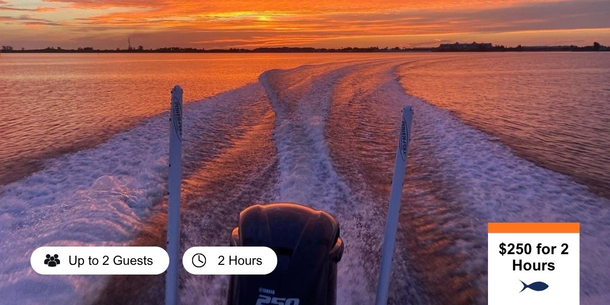 sunset cruise for 2